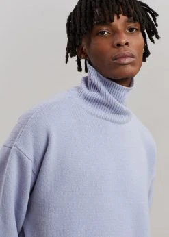 The Frankie Shop CLOTHING Joya Roll Neck Sweater - Lavender