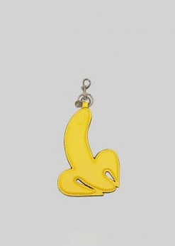 JW Anderson Banana Keyring - Yellow