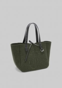 ACCESSORIES JW Anderson Belt Tote - Dark Olive