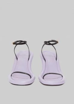 SHOES JW Anderson Bumper Heel Sandal - Lilac/Black