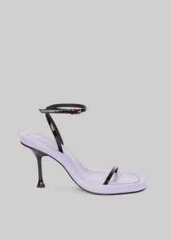 SHOES JW Anderson Bumper Heel Sandal - Lilac/Black