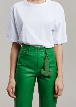 ACCESSORIES JW Anderson Cactus Keyring - Green