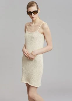 JW Anderson Fitted Camisole Mini Dress - Natural 10 JW Anderson Fitted Camisole Mini Dress - Natural