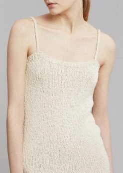 JW Anderson Fitted Camisole Mini Dress - Natural 9 JW Anderson Fitted Camisole Mini Dress - Natural