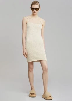 JW Anderson Fitted Camisole Mini Dress - Natural 12 JW Anderson Fitted Camisole Mini Dress - Natural