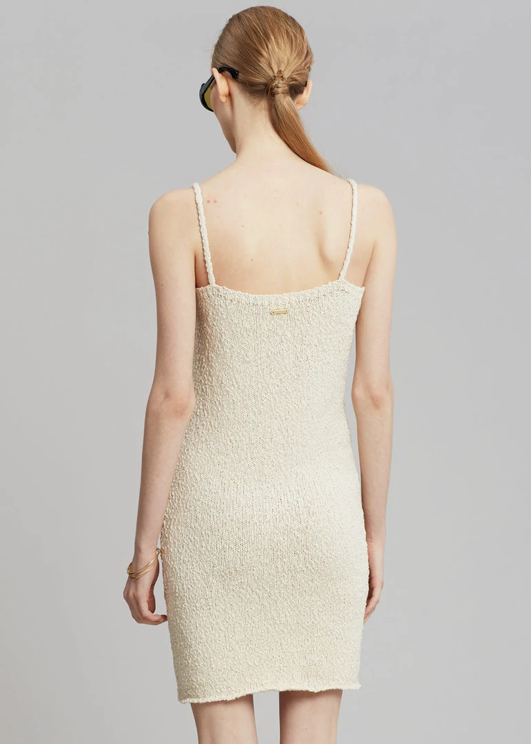 JW Anderson Fitted Camisole Mini Dress - Natural 5 JW Anderson Fitted Camisole Mini Dress - Natural