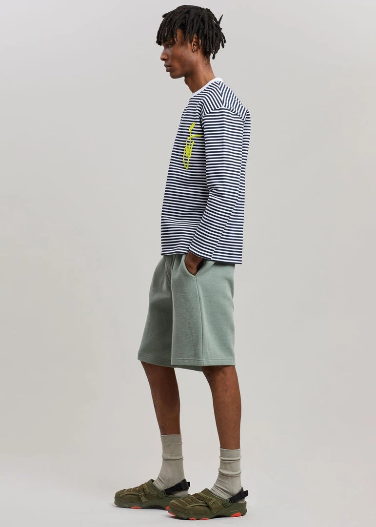 Men JW Anderson Long Sleeve Crewneck Tee - Black/White 6 Men JW Anderson Long Sleeve Crewneck Tee - Black/White