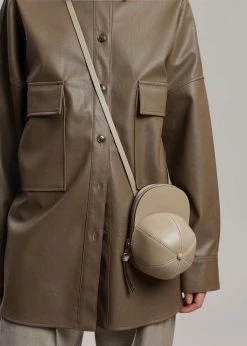 JW Anderson Midi Cap Bag - Taupe ACCESSORIES