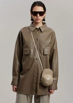 JW Anderson Midi Cap Bag - Taupe ACCESSORIES