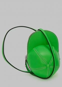 JW Anderson Nano Cap Bag - Neon Green