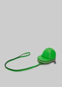 JW Anderson Nano Cap Bag - Neon Green
