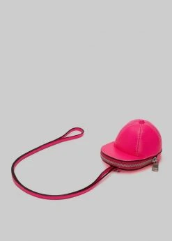 JW Anderson Nano Cap Bag - Neon Pink Men
