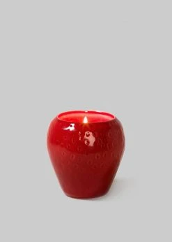 LIFESTYLE JW Anderson Strawberry Candle - Red
