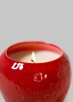 LIFESTYLE JW Anderson Strawberry Candle - Red