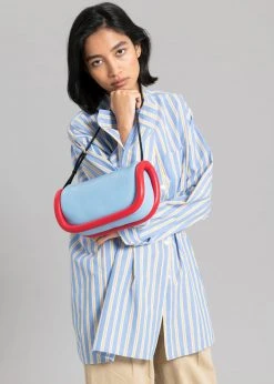 JW Anderson The Bumper Baguette - Blue/Red/Black