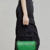 JW Anderson The Bumper Baguette - Green/Mocha/Black