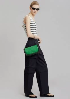 JW Anderson The Bumper Baguette - Green/Mocha/Black 9 JW Anderson The Bumper Baguette - Green/Mocha/Black