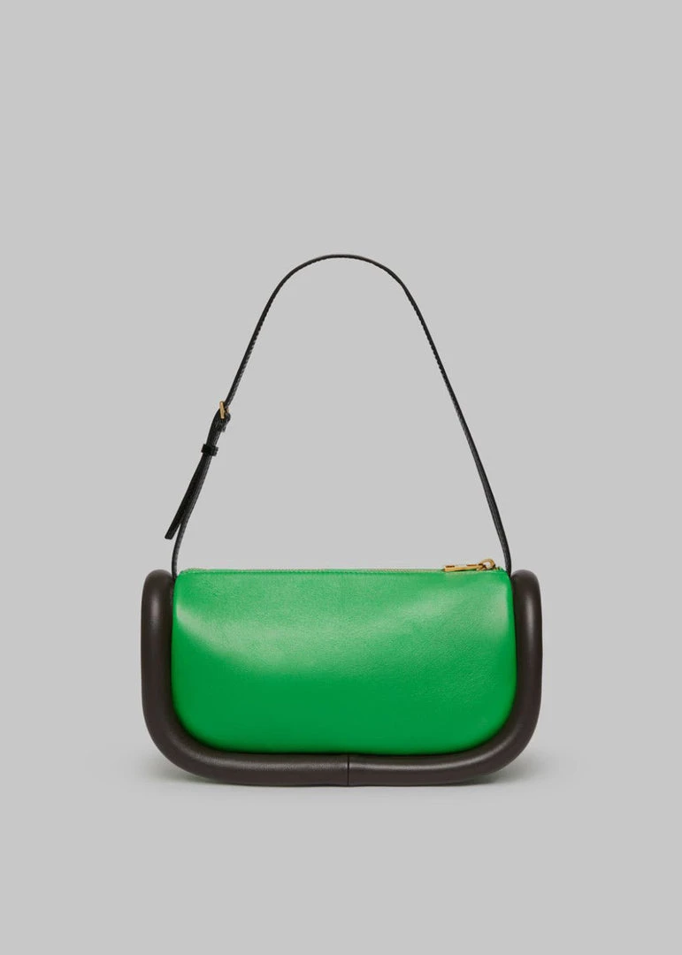 JW Anderson The Bumper Baguette - Green/Mocha/Black 7 JW Anderson The Bumper Baguette - Green/Mocha/Black