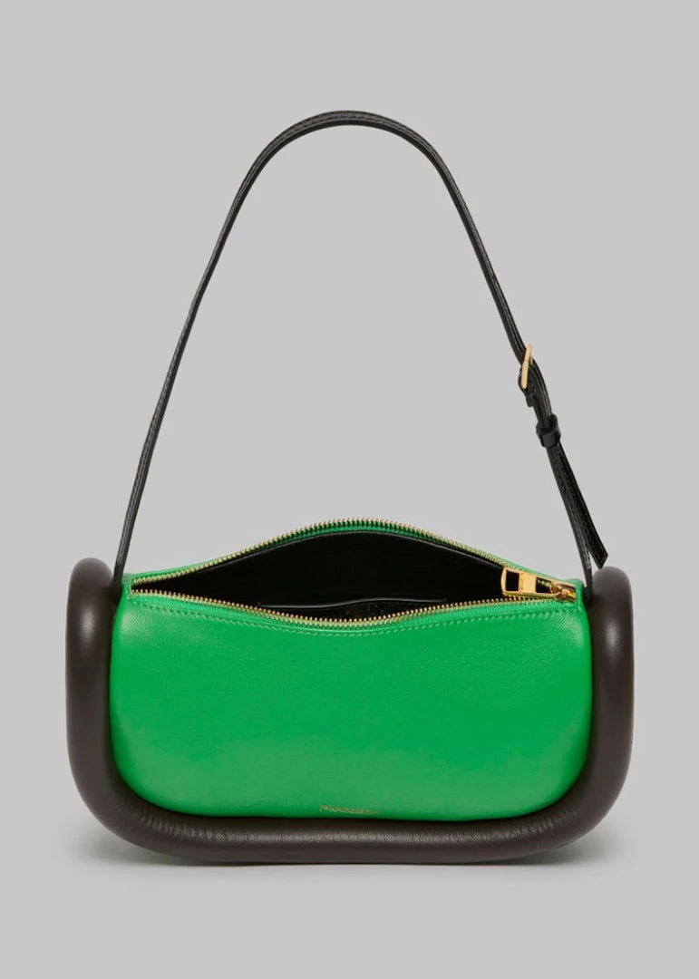 JW Anderson The Bumper Baguette - Green/Mocha/Black 6 JW Anderson The Bumper Baguette - Green/Mocha/Black