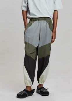 Black Fuchsia CLOTHING Kahlo Joggers - Green Combo