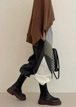 Black Fuchsia CLOTHING Kahlo Joggers - Green Combo