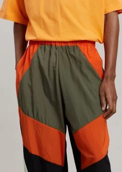 Black Fuchsia CLOTHING Kahlo Joggers - Orange Combo