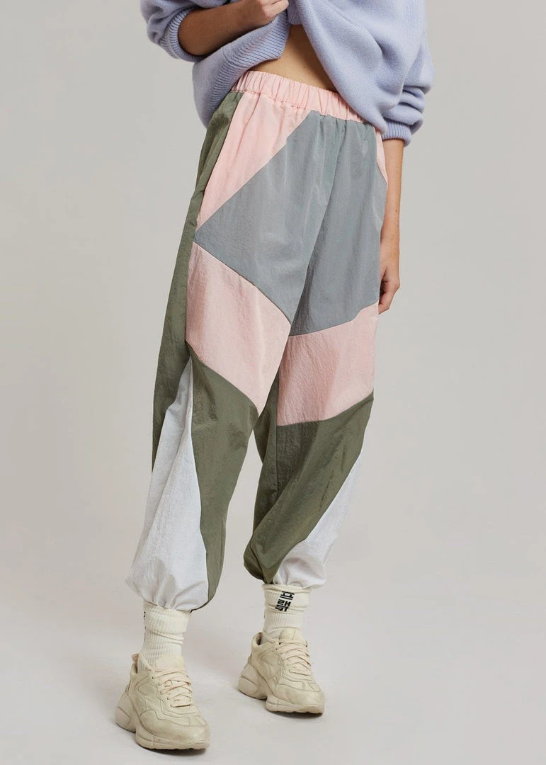 Black Fuchsia Kahlo Joggers - Pink Combo 3 Black Fuchsia Kahlo Joggers - Pink Combo