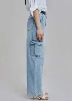 Varial Kai Cargo Denim Pants - Worn Wash CLOTHING 15 Varial Kai Cargo Denim Pants - Worn Wash CLOTHING