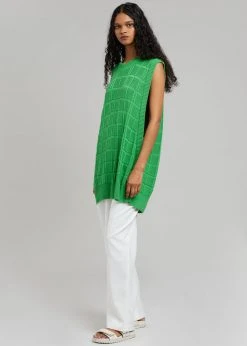 Another J CLOTHING Kami Knit Dress - Green