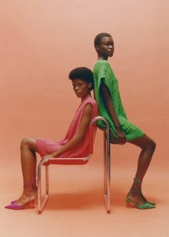 Another J CLOTHING Kami Knit Dress - Green