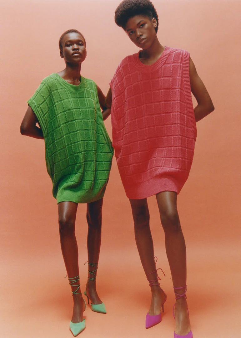 Another J Kami Knit Dress - Red CLOTHING 4 Another J Kami Knit Dress - Red CLOTHING