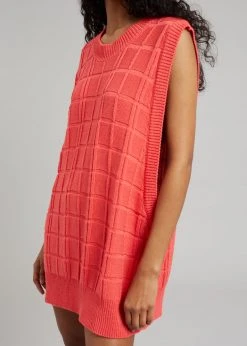 Another J Kami Knit Dress - Red CLOTHING