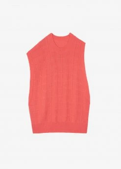 Another J Kami Knit Dress - Red CLOTHING 17 Another J Kami Knit Dress - Red CLOTHING