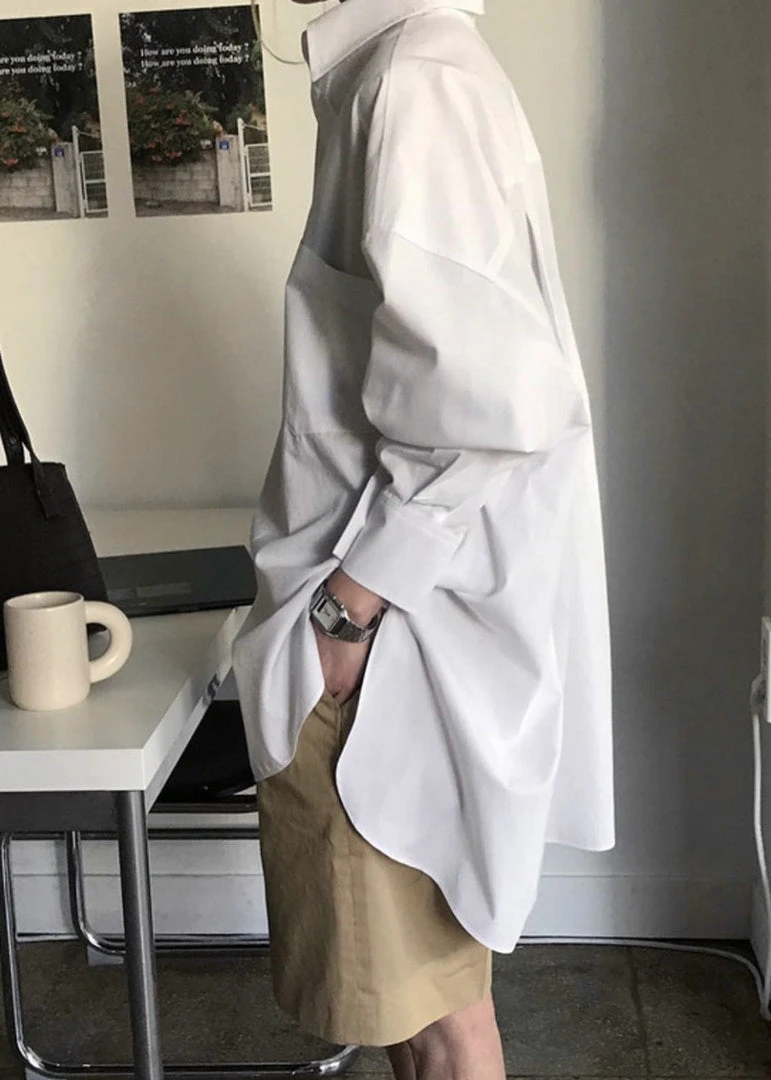 The Frankie Shop Kat Shirt - White 2 The Frankie Shop Kat Shirt - White