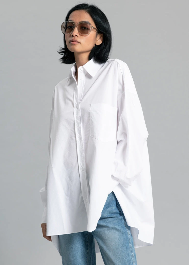 The Frankie Shop Kat Shirt - White 6 The Frankie Shop Kat Shirt - White