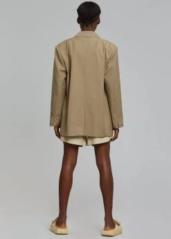 The Frankie Shop Kenya Blazer - Taupe