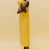 The Frankie Shop CLOTHING Kisu Terry Dress - Yellow