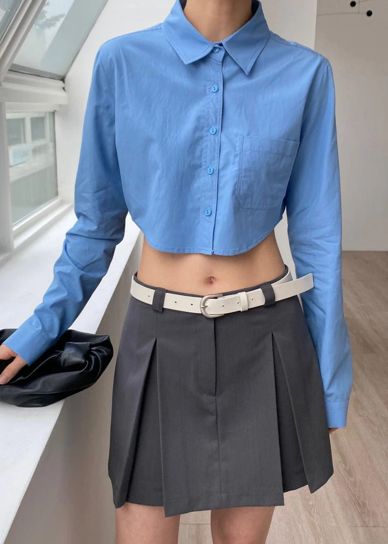 3.another Kitou Mini Skirt - Charcoal CLOTHING 2 3.another Kitou Mini Skirt - Charcoal CLOTHING