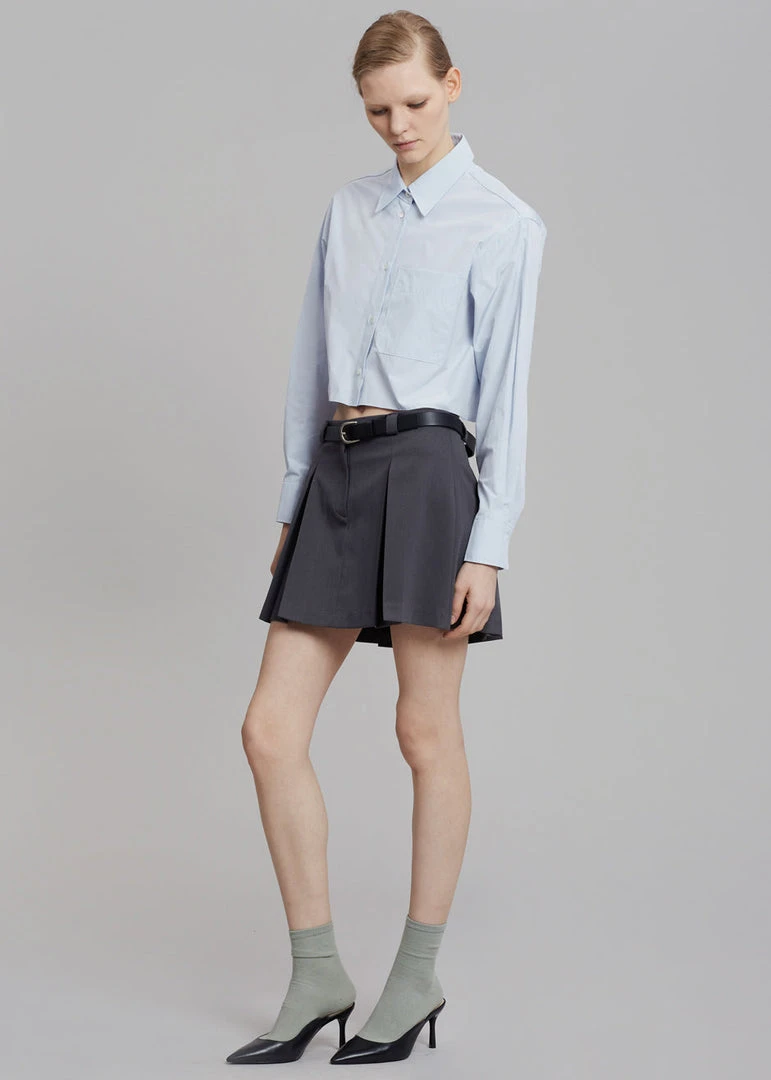 3.another Kitou Mini Skirt - Charcoal CLOTHING 8 3.another Kitou Mini Skirt - Charcoal CLOTHING