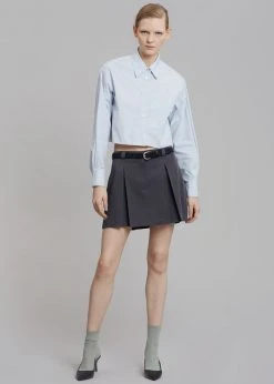 3.another Kitou Mini Skirt - Charcoal CLOTHING 38 3.another Kitou Mini Skirt - Charcoal CLOTHING