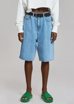 Lake Side Kyra Denim Short - Worn Wash CLOTHING 16 Lake Side Kyra Denim Short - Worn Wash CLOTHING