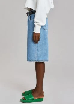 Lake Side Kyra Denim Short - Worn Wash CLOTHING 15 Lake Side Kyra Denim Short - Worn Wash CLOTHING