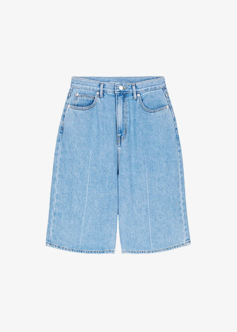 Lake Side Kyra Denim Short - Worn Wash CLOTHING 10 Lake Side Kyra Denim Short - Worn Wash CLOTHING