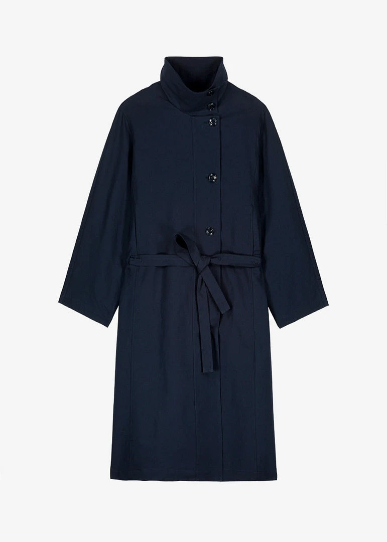 Breathe Laithe Trench Coat - Navy 15 Breathe Laithe Trench Coat - Navy