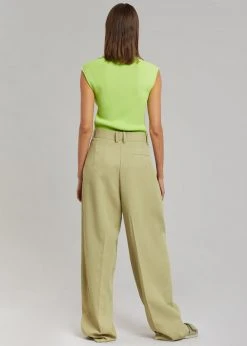 Paper Moon Lanna Turtleneck Knit Top - Lime 20 Paper Moon Lanna Turtleneck Knit Top - Lime