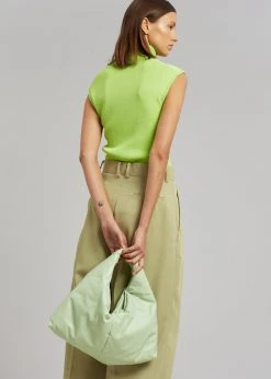 Paper Moon Lanna Turtleneck Knit Top - Lime 19 Paper Moon Lanna Turtleneck Knit Top - Lime