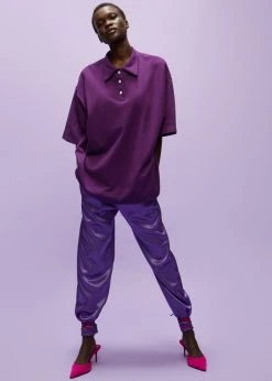 Cafe Noir CLOTHING Laso Polo - Violet