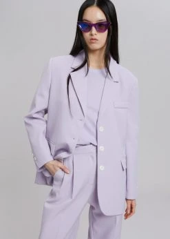 The Frankie Shop Laura Blazer - Lilac