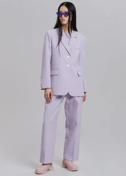 The Frankie Shop Laura Blazer - Lilac 12 The Frankie Shop Laura Blazer - Lilac