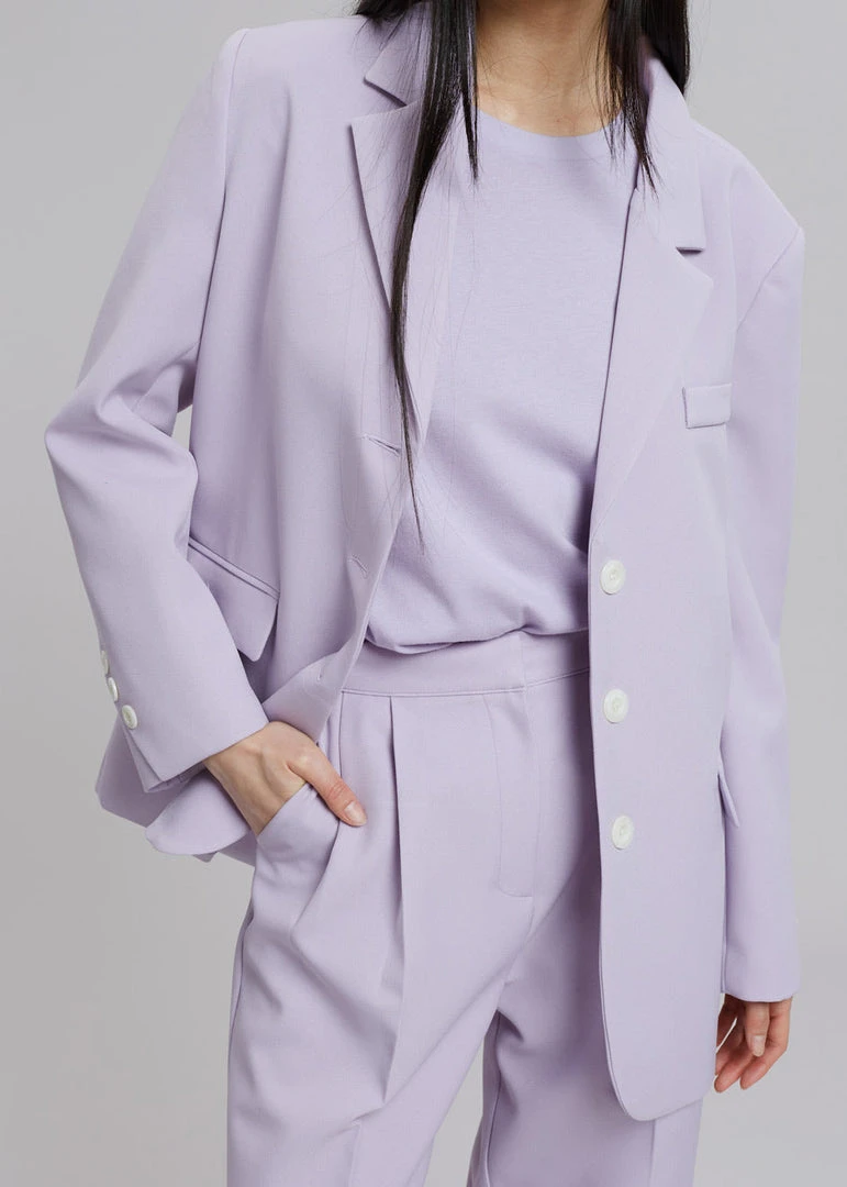 The Frankie Shop Laura Blazer - Lilac 4 The Frankie Shop Laura Blazer - Lilac